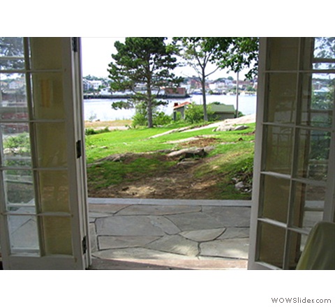 Bluestone patio